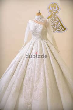 بيع فستان زفاف جديد