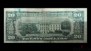 20$ dollars - series 1988 A | ٢٠ دولار أمريكي - ١٩٨٨ 0