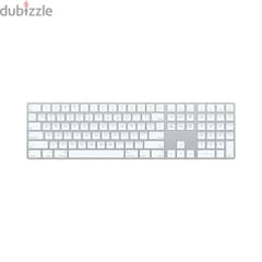 Magic Keyboard With Numeric Keypad - Arabic White 0