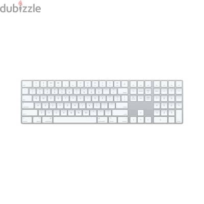 Magic Keyboard With Numeric Keypad - Arabic White