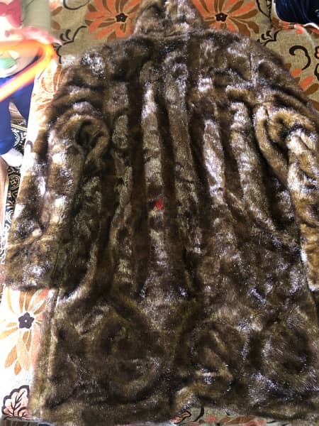 بالطو فرو مستورد Natural Fur Coat Mink Female Free Size 10
