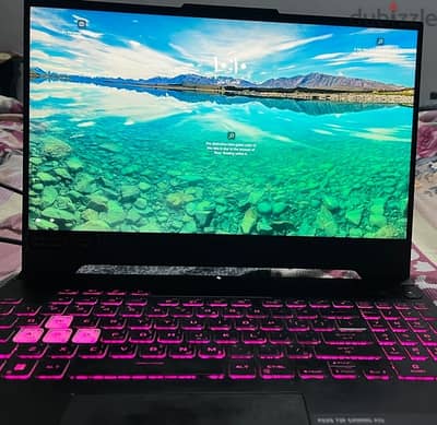 Asus Tuf A15 ضمان سنتين Ryzen7 6800h Rtx 3060 6g ram16Ddr5 165Hz 2k 1T