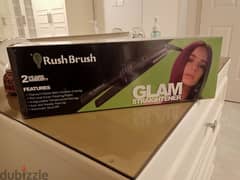 مكواة تصفيف الشعر RushBrush glam Straightener 0