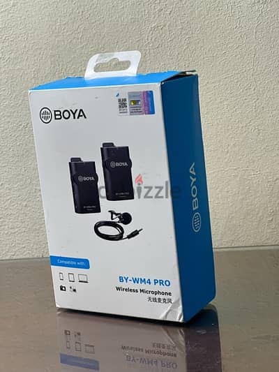 Boya by-wm4 pro k1 digital wireless microphone