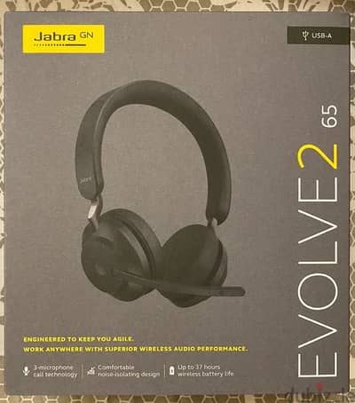 Jabra GN Evolve2 65 Wireless Headphones