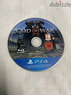 God Of War Ps4 CD