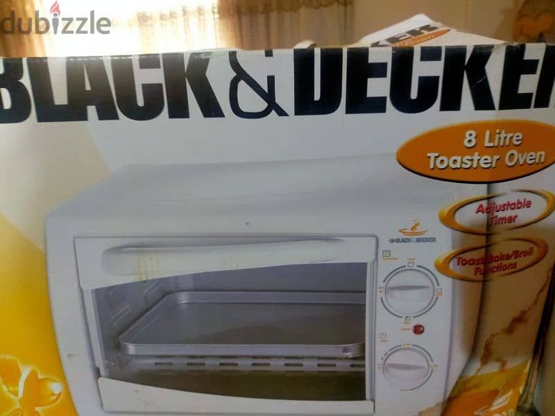 New Toaster oven 8litre ( Black & Decker) 1