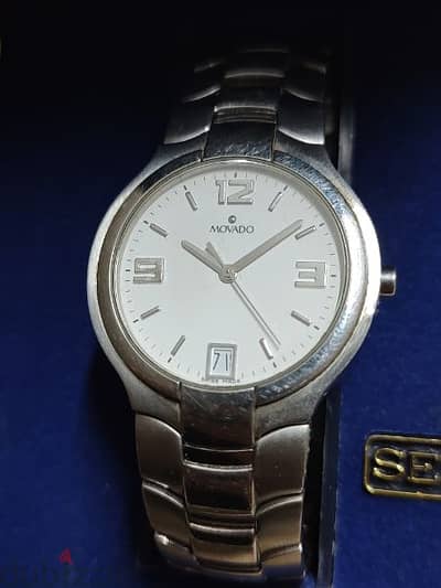 movado quartz in good condition  ساعه موفادو كوارتز بحاله جيده جدا