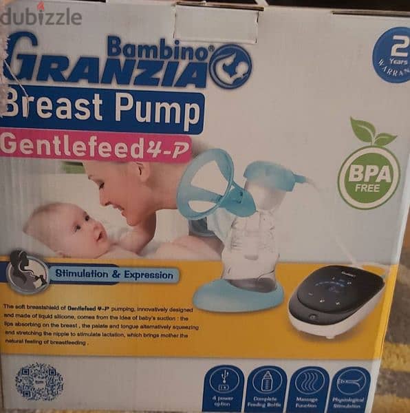 Granzia Breast Pump Gentle Feed 4P 0