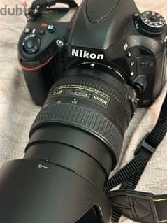 Nikon D610 + 24-85 mm lens + bag