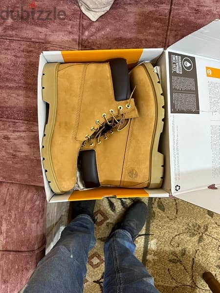 timberland original shoes yellow boot 47.5  from usa 3