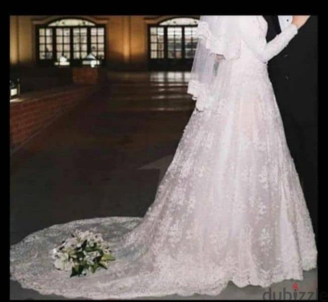 فستان زفاف تم تصميمة فى تركيا 5