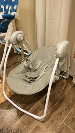 Portable swing from 0 to 12 months 0