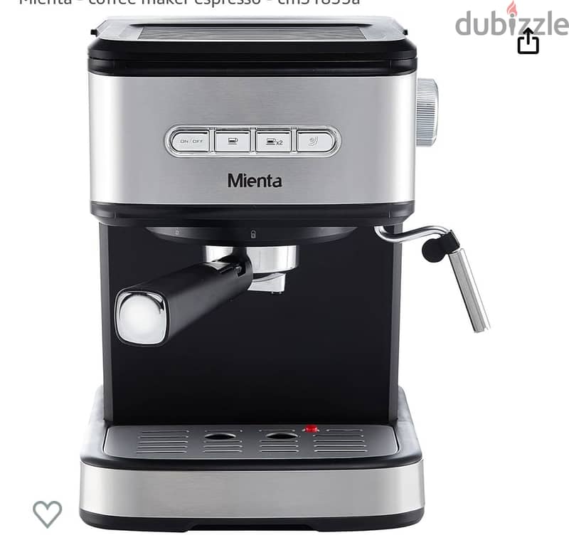 Mienta - coffee maker espresso مكينة إسبريسو ميانتا  استخدام خفيف 1