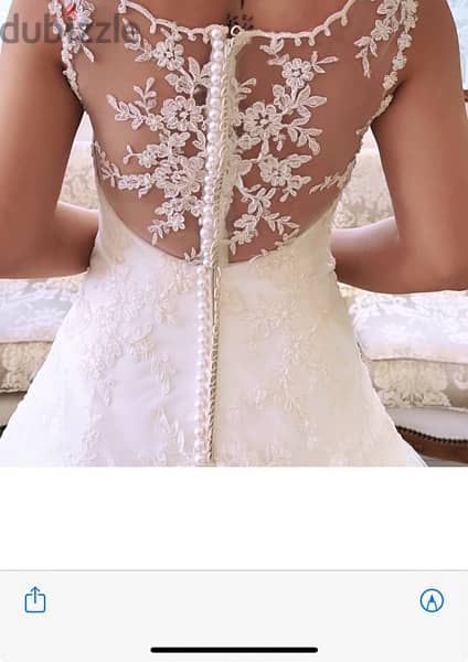 wedding dress  Brand pierre cardin in perfect condition فستان فرح 9