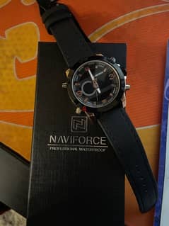 NAVI FORCE watch in rosegold color