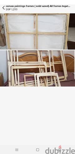 wood frames for Paintings. studio Tools 0