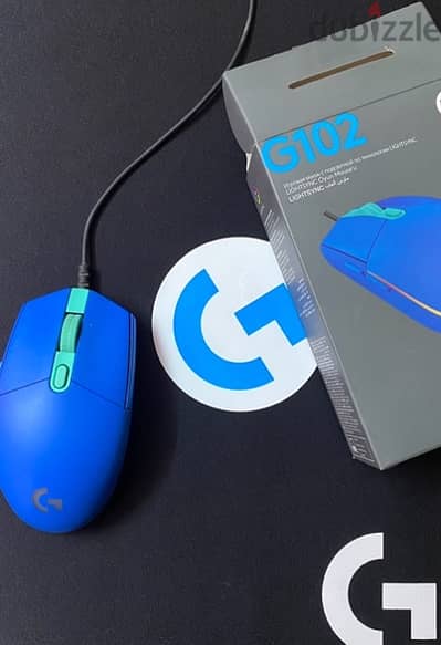 Logitech g 102 lightsync blue