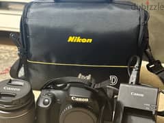 camera 2000d with lens 18-55 like zero