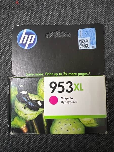 hp 953 XL Magenta new cartridge حباره اتش بى ٩٥٣ اكس ال 1