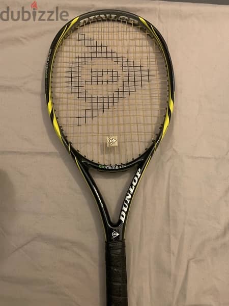 Dunlop professional tennis racket 1