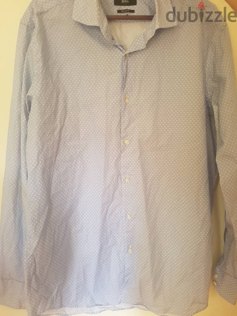 hUGO BOSS SHirts قمصان  medium 5