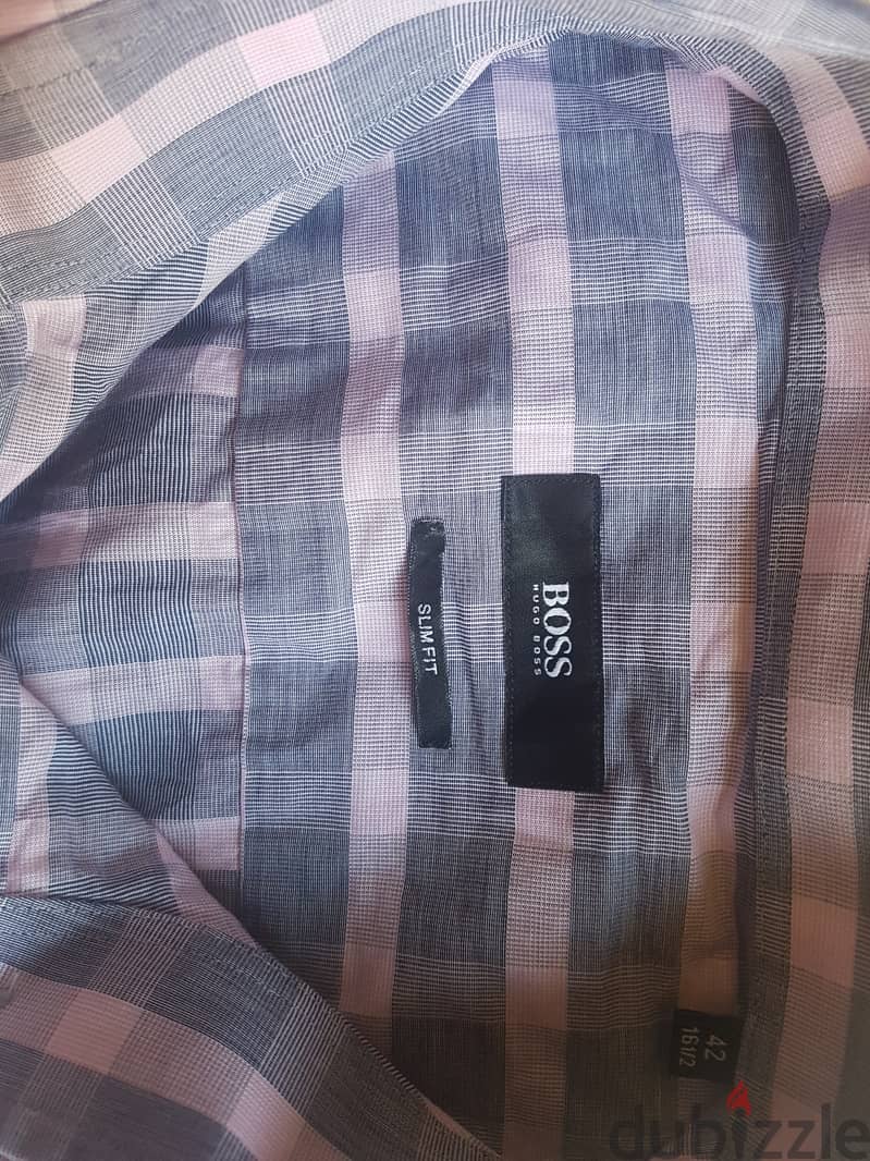 hUGO BOSS SHirts قمصان  medium 2