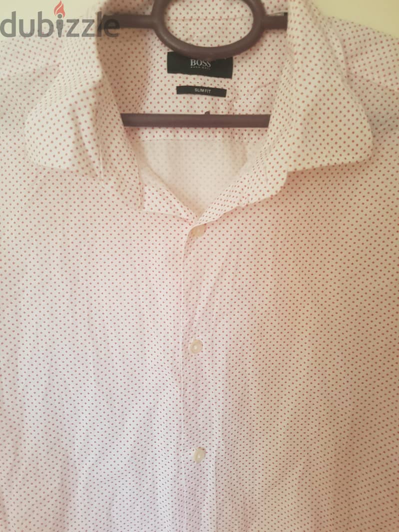 hUGO BOSS SHirts قمصان  medium 6