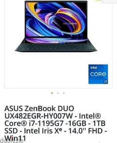 Asus Zenbook Duo 14 0