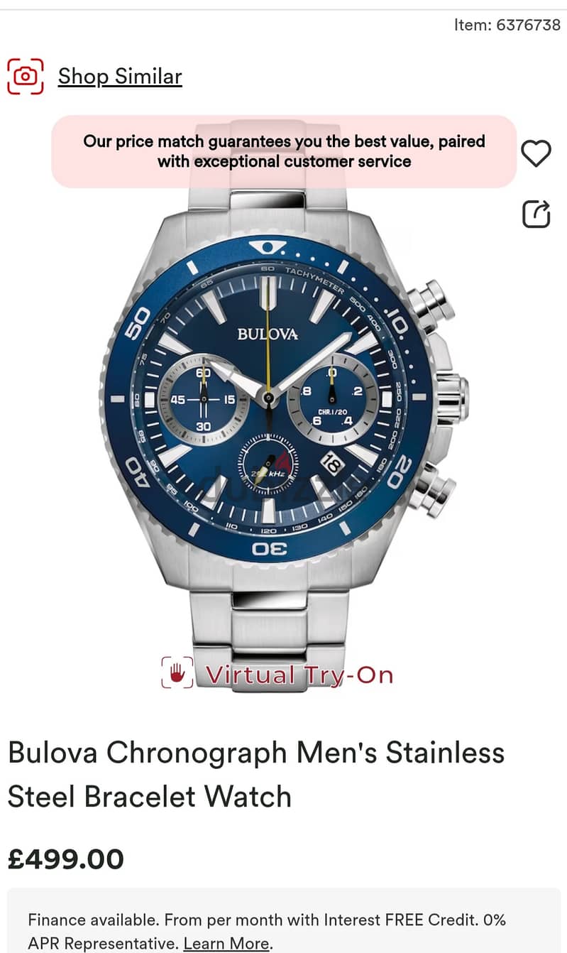 Bulova original watch 7