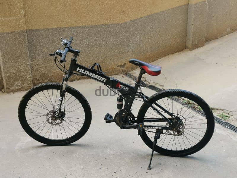 hummer foldable mountain bike, 1