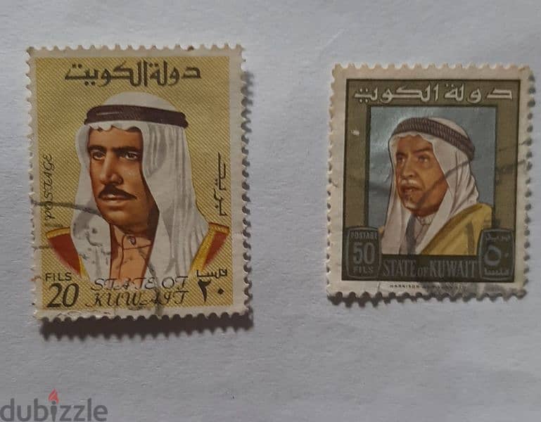 طوابع أمراء دولة الكويت 0