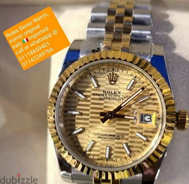 Rolex Swiss watch_date just   and /day just 38mm  mirror original 5