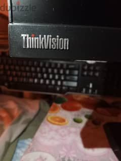 Lenovo thinkvision 24 inch 2k frameless شاشة لينوفو 0