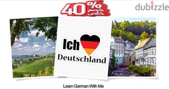 40% Discount! Native German Teacher خصم 40% مدرس ألماني أصلي