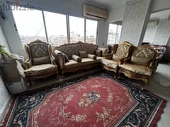classic gold living room 0