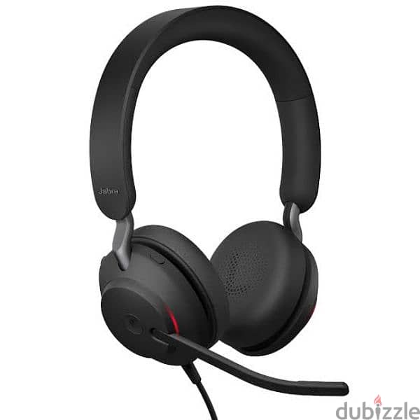 Jabra Headset - Jabra Evolve 2 40 - Wired Headphones 6
