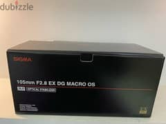 new sigma macro lens 105 for canon