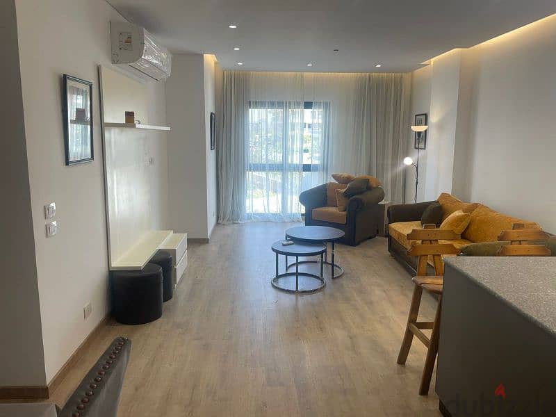 SODIC Villette apartment for rent fully furnished 2bathrooms 18
