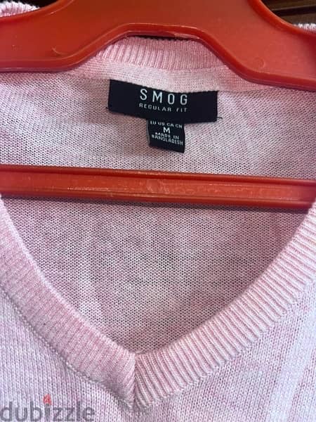 SMOG pullover medium pink 1