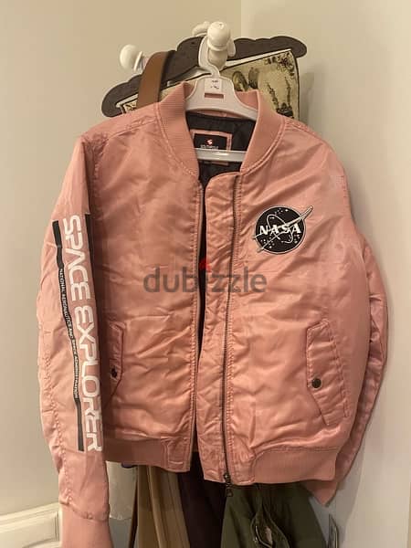 Nasa hot sale baseball jacket