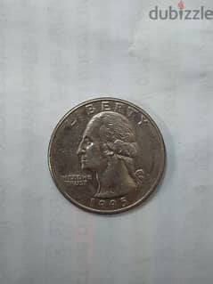 Rare 1995 quarter dollar 0
