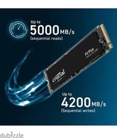 special SSD NVme m2 1T crucial p3 plus gen4  speed 5000 0