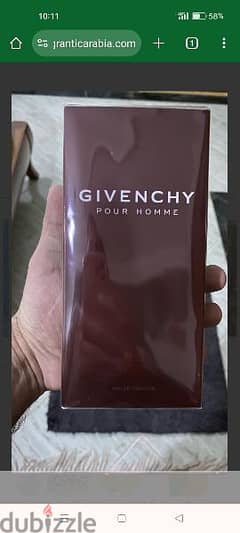 Givenchy Pour Homme Eau de Toilette 100ml
جيفنشي بور هوم عطر رجالي