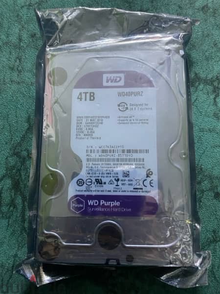 هارد ٤ تيرا  HDD WP Purple 0