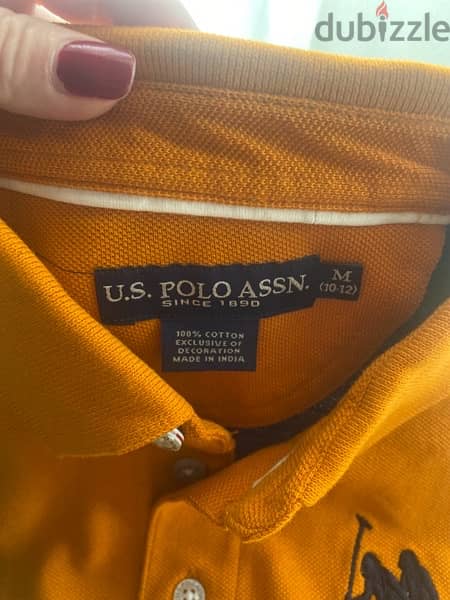 U. S POLO ASSN Boys Original lightly used from USA 1