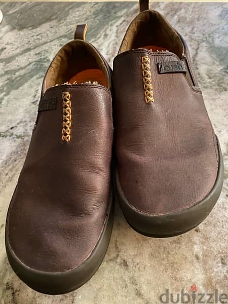 حذاء جلد طبيعي مستورد براند 5