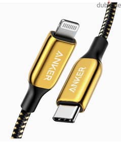Anker 24k golden cable for iphone