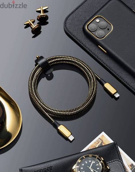 Anker 24k golden cable for iphone 6