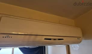 Air conditioning 3HP , cold only , تكييف يونيون اير  ٣ حصان ، بارد